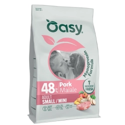 Oasy Monoprotein Adult Small Mini Wieprzowina 2kg